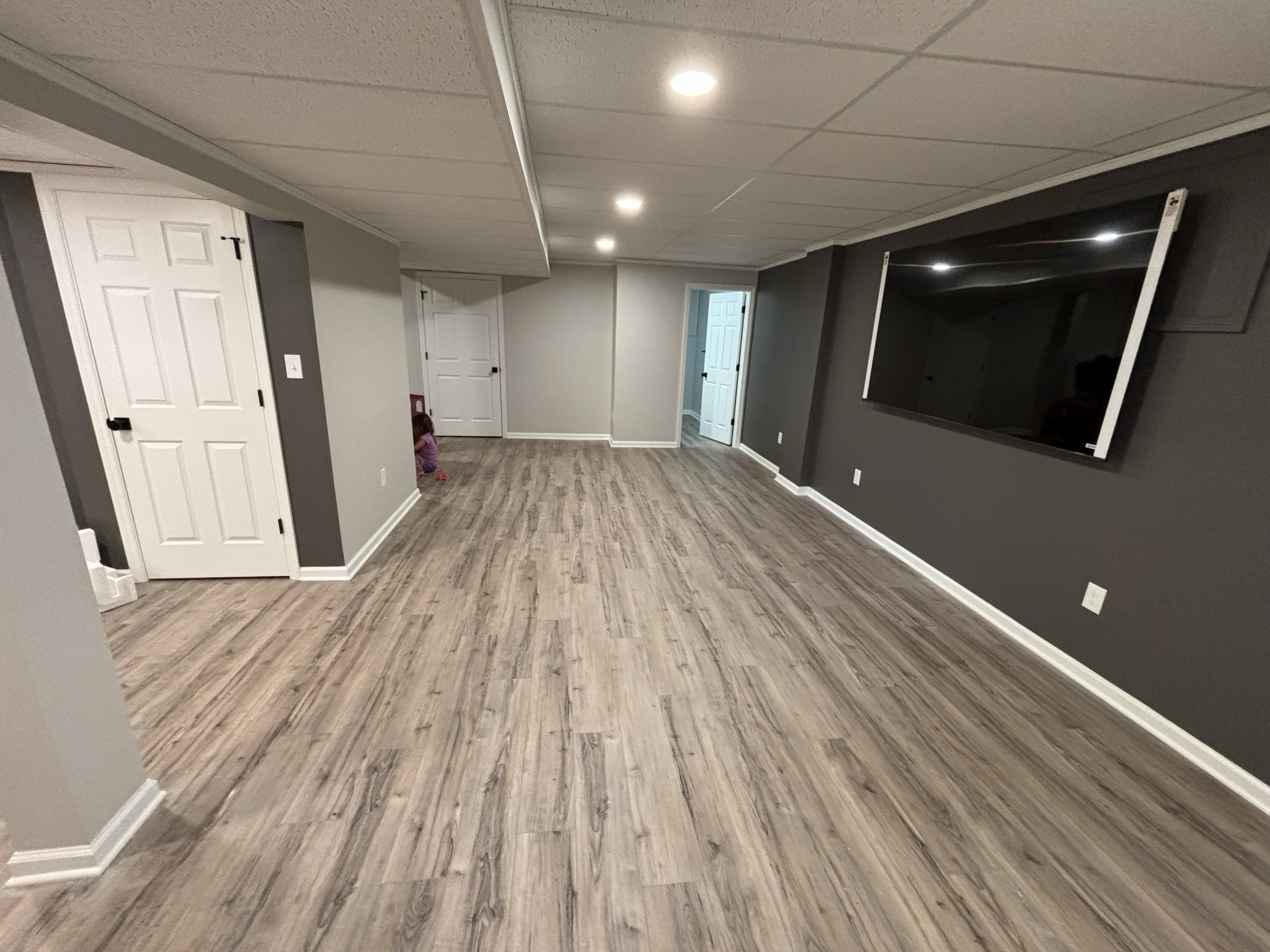 Basement remodeling and finishing by Dynamic Remodeling in South Jersey