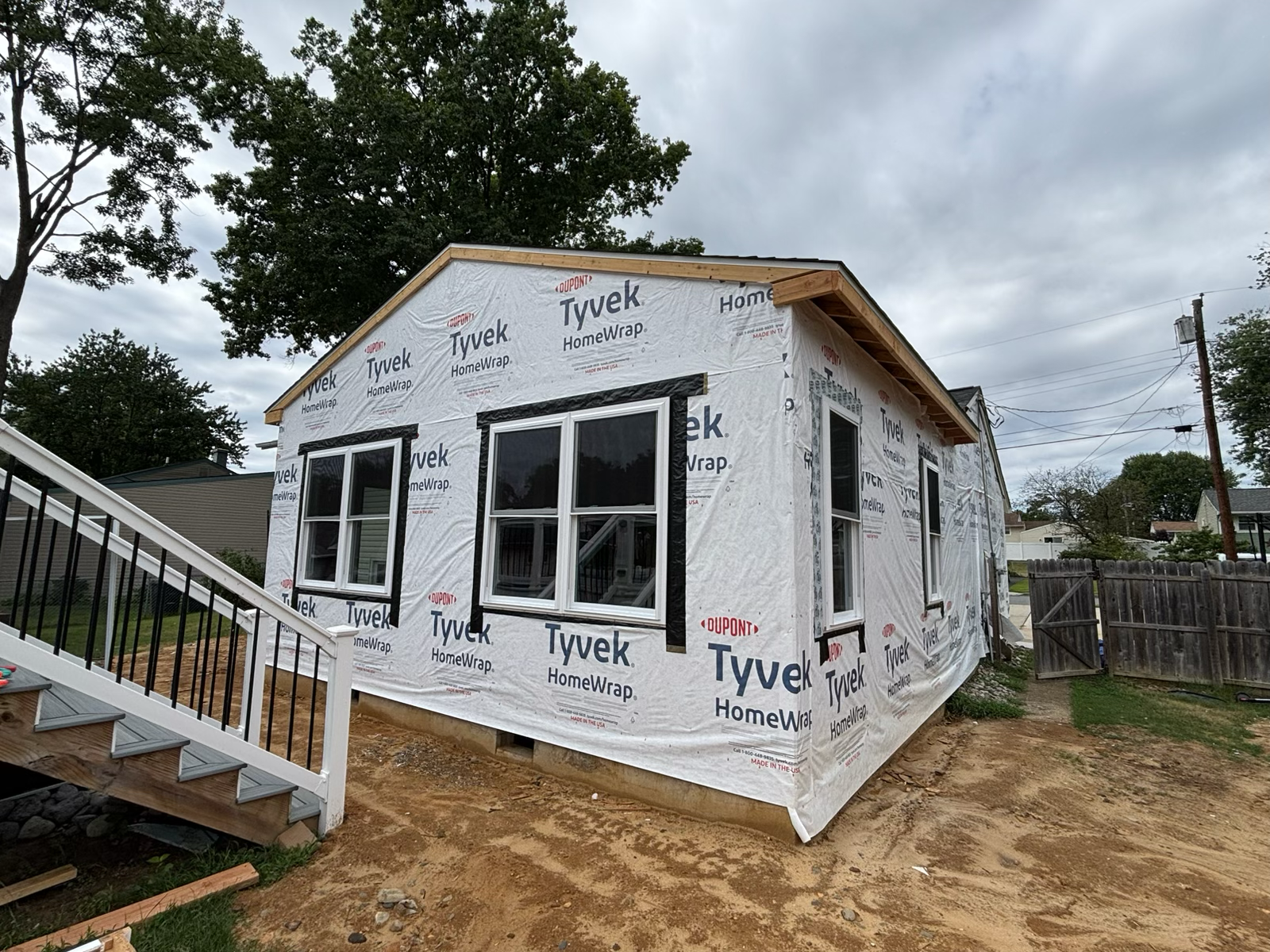 Exterior renovation by Dynamic Remodeling in South Jersey